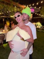 Justin and Hailey Bieber fans convinced they’ve figured out baby’s gender and unique name aft...jpeg